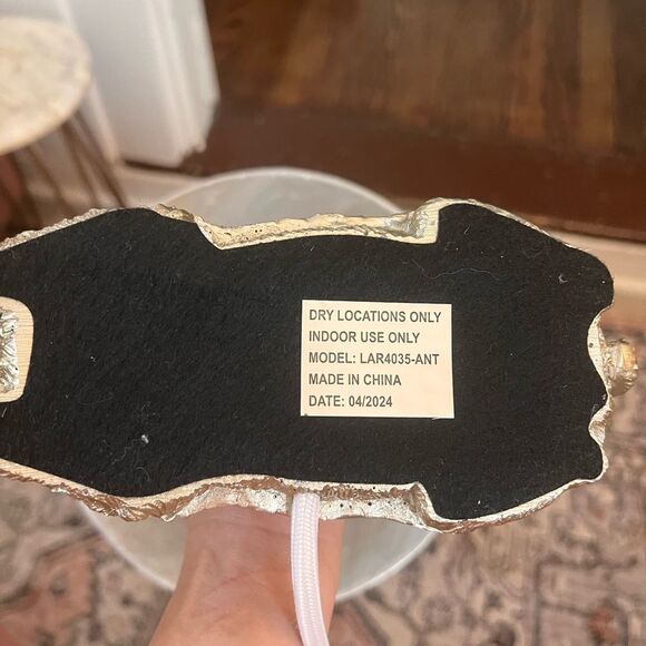 Anthropologie Lars the Llama Table Lamp in Gold NWOT - Picture 7 of 8